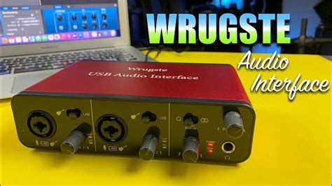 Wrugste usb audio interface - Wrugste USB Audio Interface Solo(24Bit/96kHz)+48V Phantom Power for Computer Recording Podcasting and Streaming Plug and Play Noise-Free Wrugste XLR Audio Interface for PC No Software Included. 4.1 out of 5 stars 18. $89.99 $ 89. 99. Join Prime to buy this item at $59.99. FREE delivery Fri, Oct 20 .